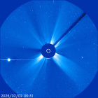 Latest LASCO C3 image of the Sun